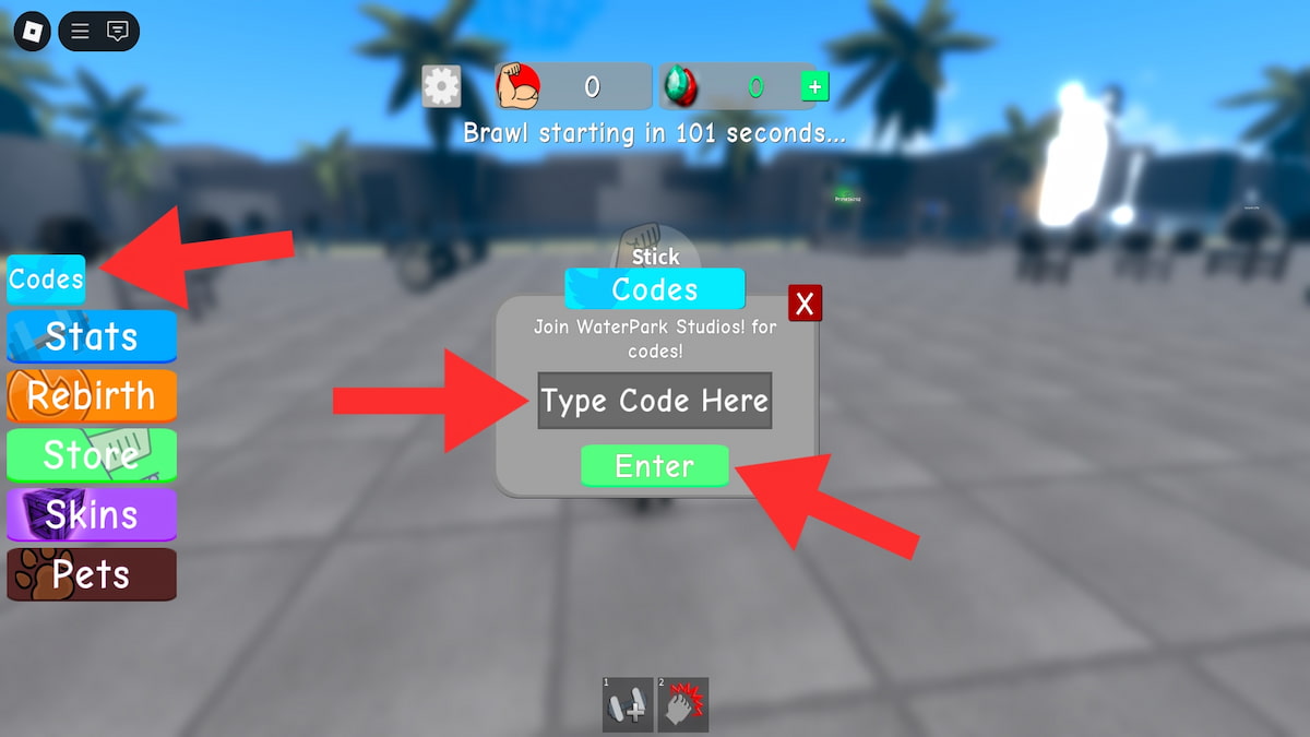 How to redeem Weight Lifting Simulator 3 codes