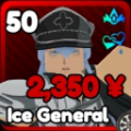 Ice General unit in Anime Rangers X