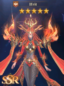 Ifrit hero from ATHENA: Blood Twins.