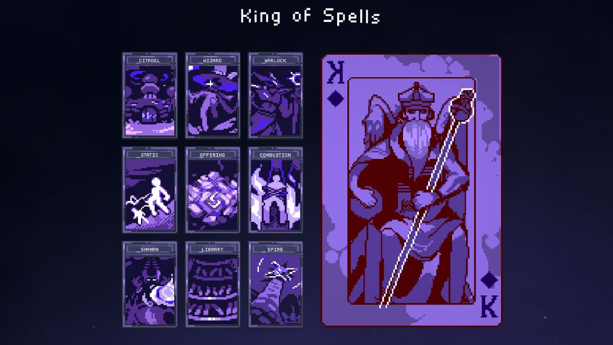 King of Spells cards in 9 Kings