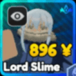 Lord Slime unit in Anime Rangers X Roblox experience