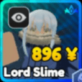 Lord Slime unit in Anime Rangers X Roblox experience