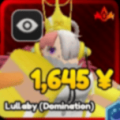 Lullaby Domination unit in Anime Rangers X Roblox experience