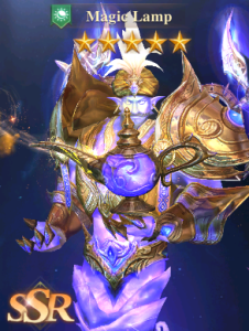 Magical Lamp hero from ATHENA: Blood Twins.