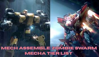 Two mechs in Mech Assemble Zombie Swarm