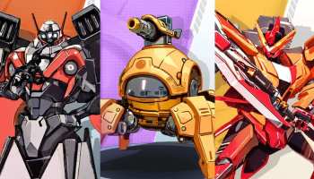 Various Mechs in Mechs Assemble Zombie Swarm