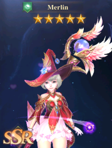 Merlin hero from ATHENA: Blood Twins.