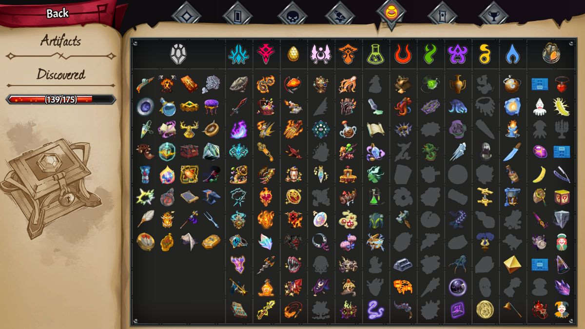 All artifacts in Monster Train 2
