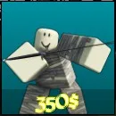 Mummy unit from the Wild Rails Tower Defense Roblox experience.