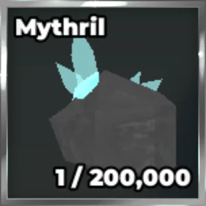 Mythril ore from the Untitled Drill Game Roblox experience.