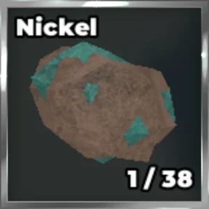 Nickel ore from the Untitled Drill Game Roblox experience.