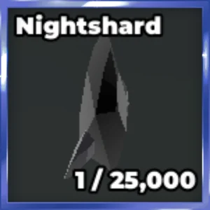 Nightshard ore from the Untitled Drill Game Roblox experience.
