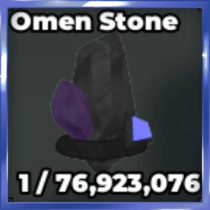 Omen Stone ore from the Untitled Drill Game Roblox experience.