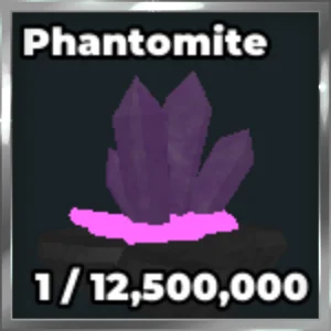 Phantomite ore from the Untitled Drill Game Roblox experience.