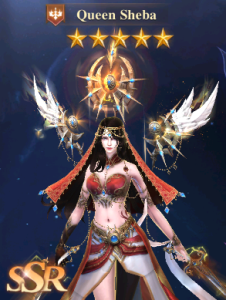 Queen Sheba hero from ATHENA: Blood Twins.