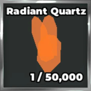 Radiant Quartz ore from the Untitled Drill Game Roblox experience.
