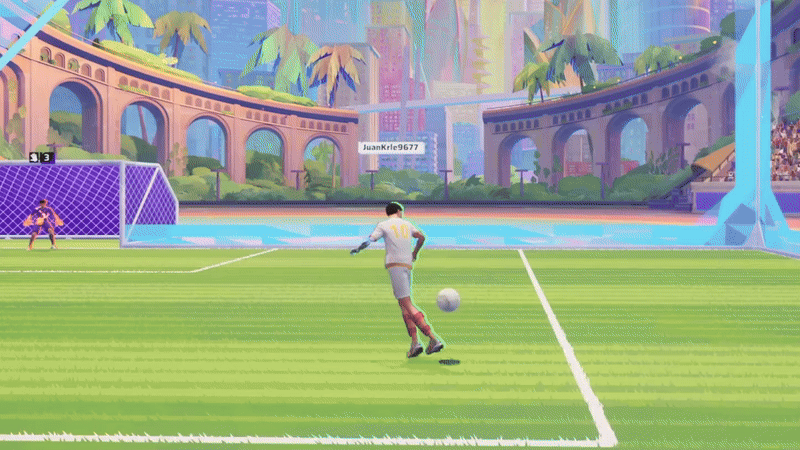 Rainbow Flick and shoot in Rematch