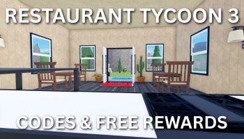 Restaurant Tycoon 3 Roblox experience codes and free rewards.