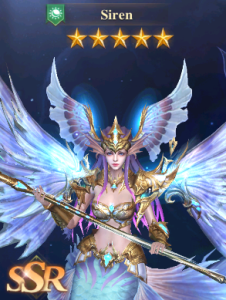 Siren Athena hero from ATHENA: Blood Twins.