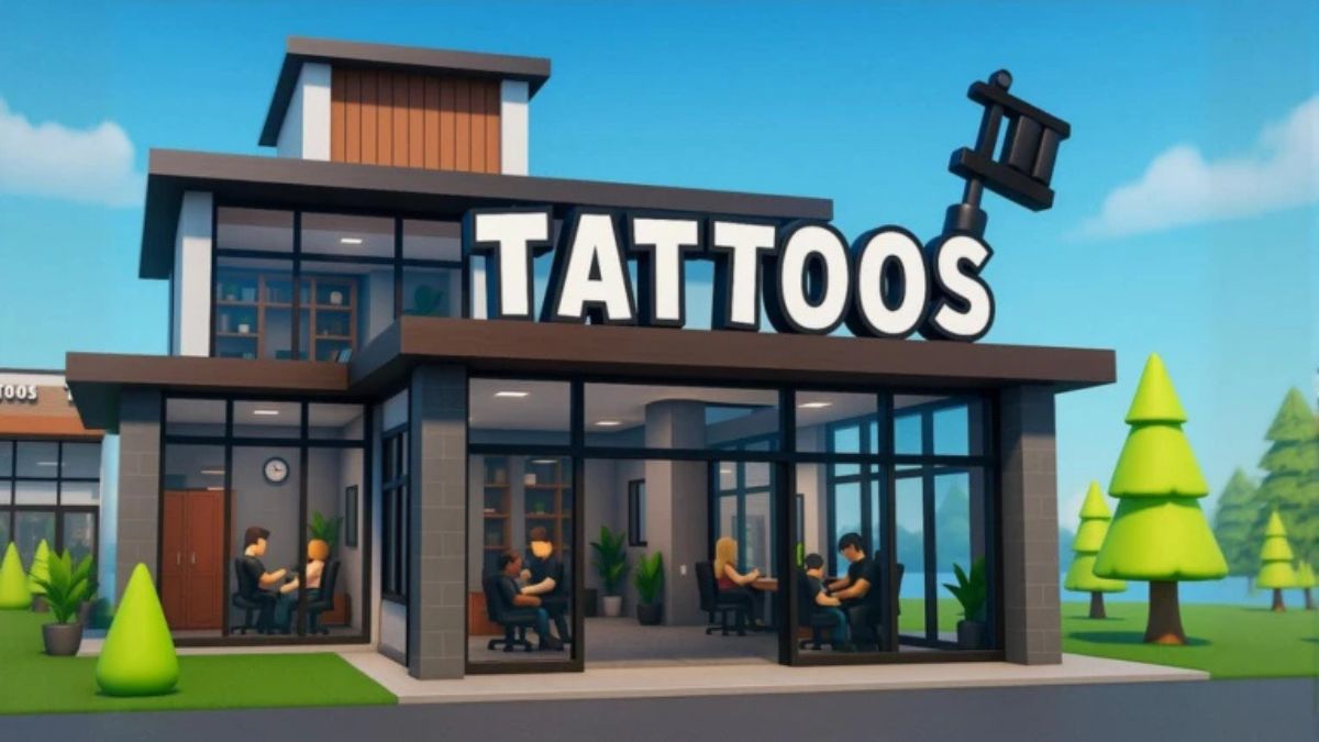 Tattoo parlor in Tattoo Studio Tycoon Roblox