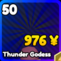 Thunder Godess unit in Anime Rangers X
