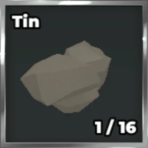 Tin ore from the Untitled Drill Game Roblox experience.