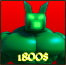 ToxicWerewolf unit from Wild Rails Tower Defense Roblox experience.