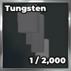 Tungsten ore from the Untitled Drill Game Roblox experience.