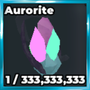Aurorite ore from the Untitled Drill Game Roblox experience.