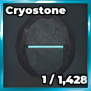 Cryostone ore from the Untitled Drill Game Roblox experience.