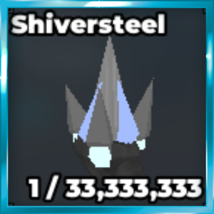 Shiversteel ore from the Untitled Drill Game Roblox experience.