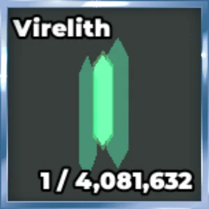 Virelith ore from the Untitled Drill Game Roblox experience.