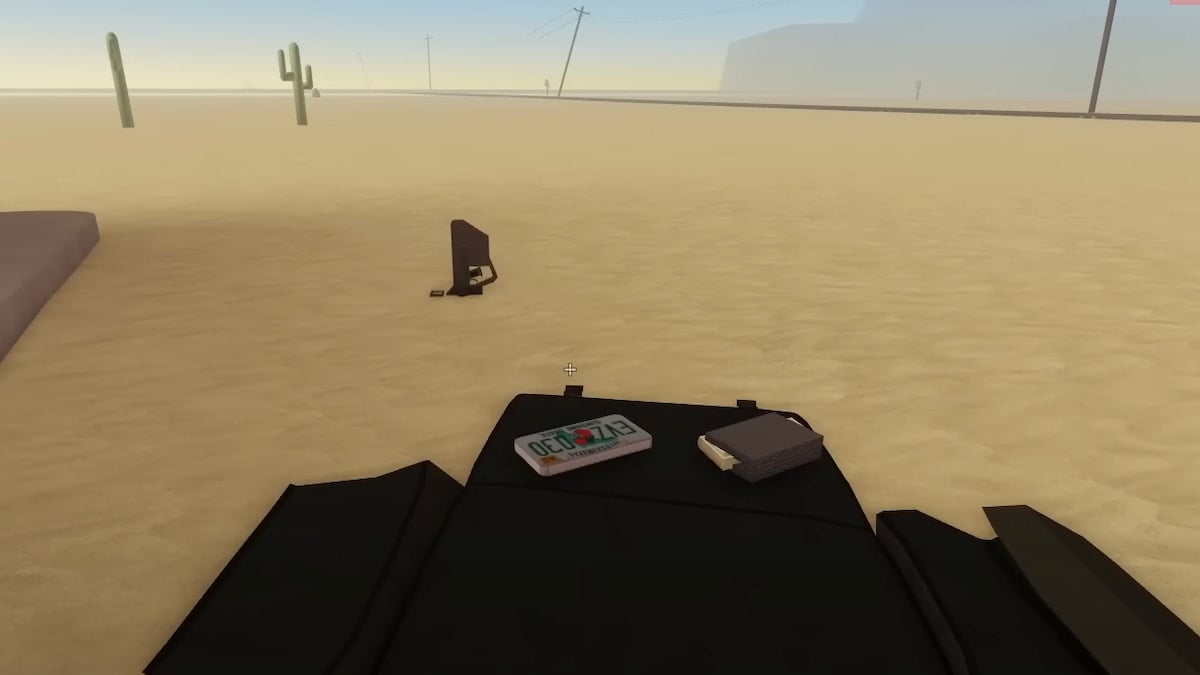 A Backpack in A Dusty Trip