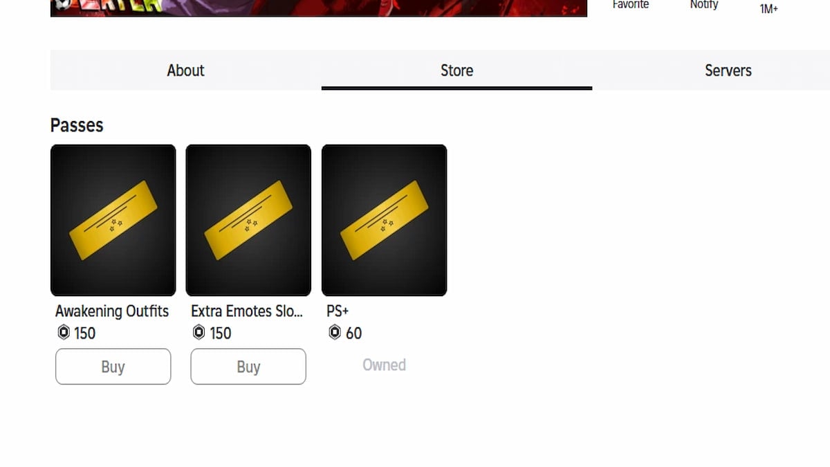 The PS+ pass in Azure Latch