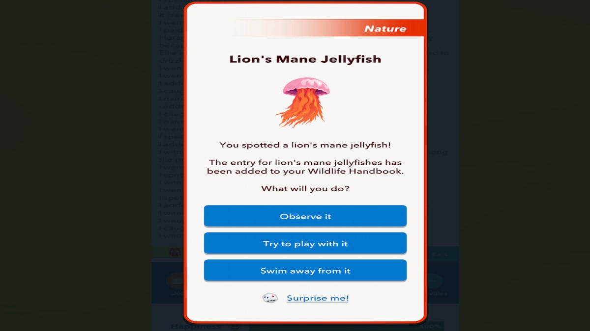 A Jelly Fish in BitLIfe