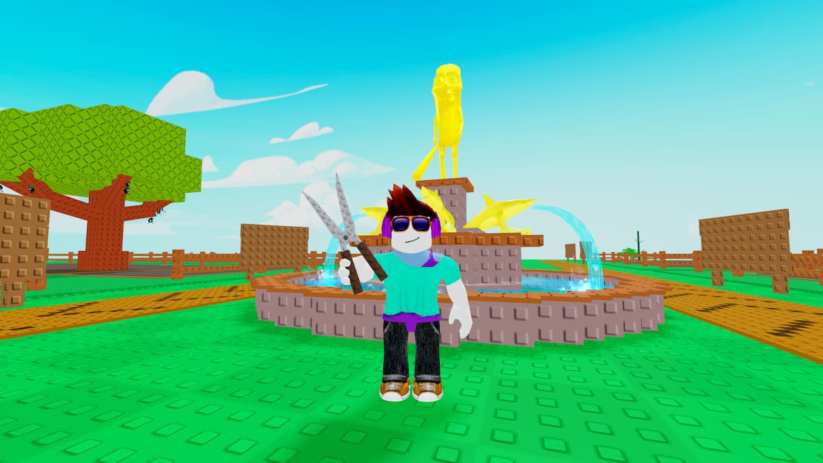 Brainrot Garden gameplay screenshot.