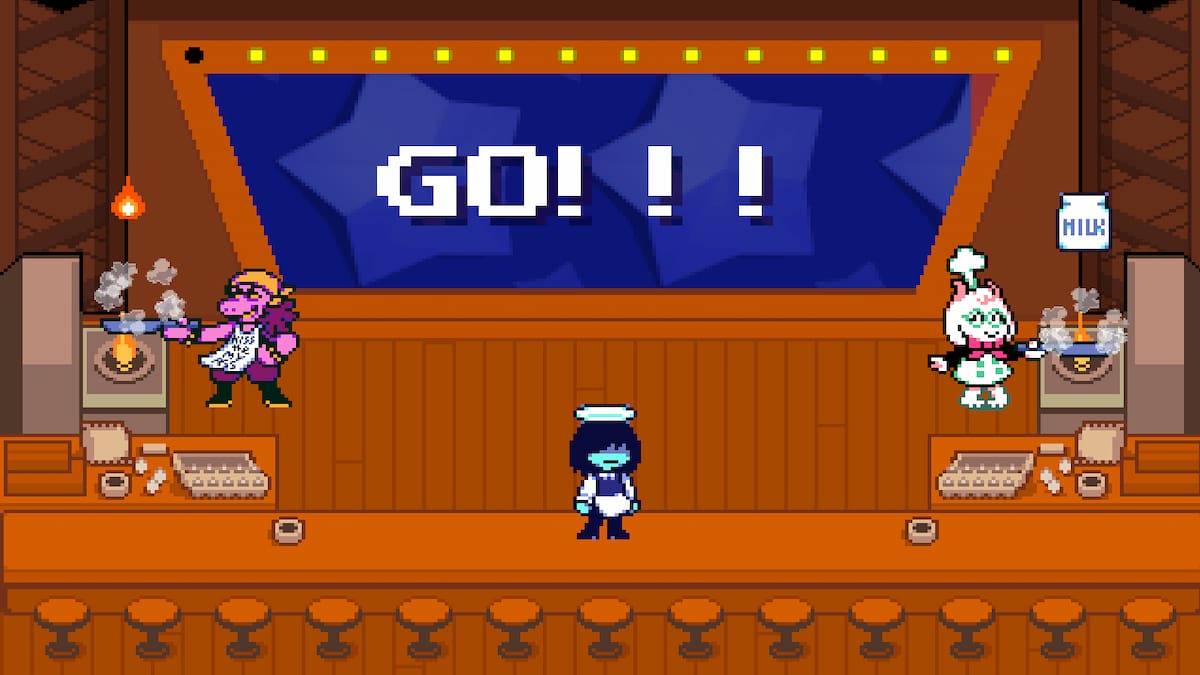 Deltarune Chapter 3 Chef Minigame