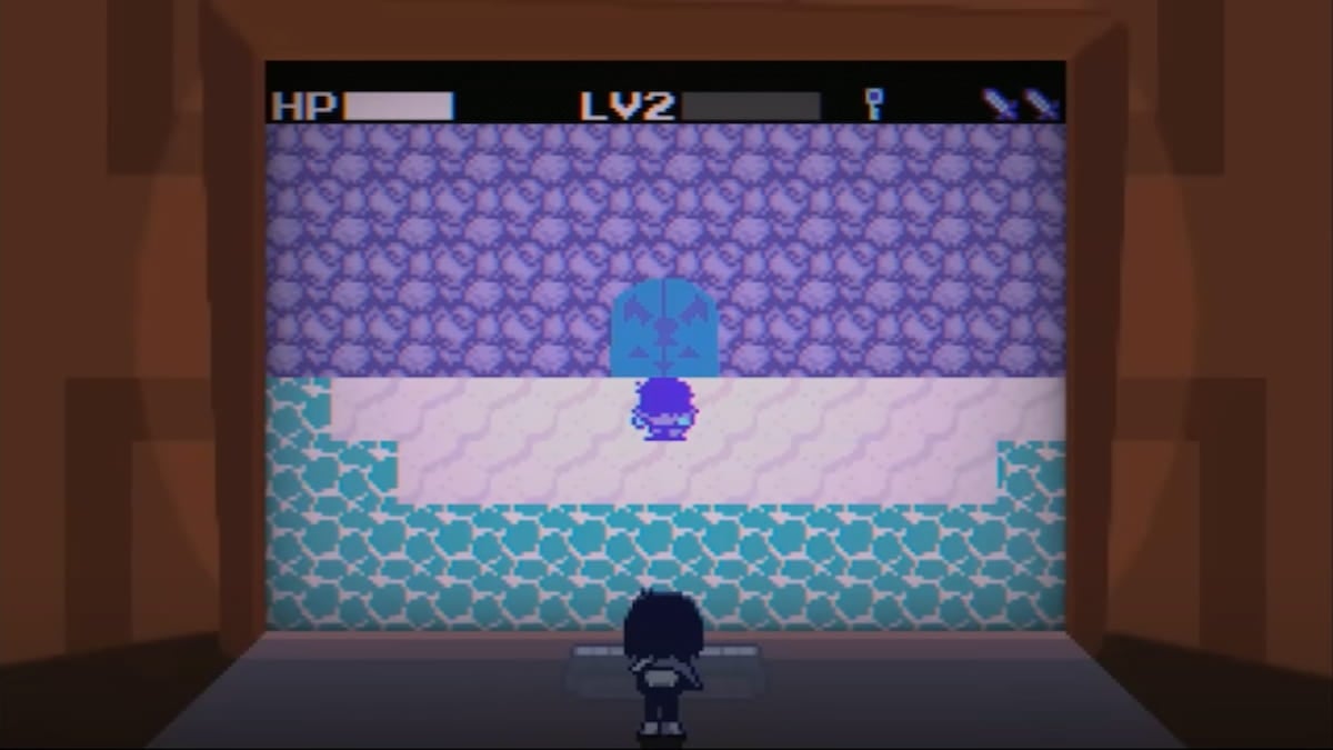 Deltarune Chapter 3 Delta Rune door