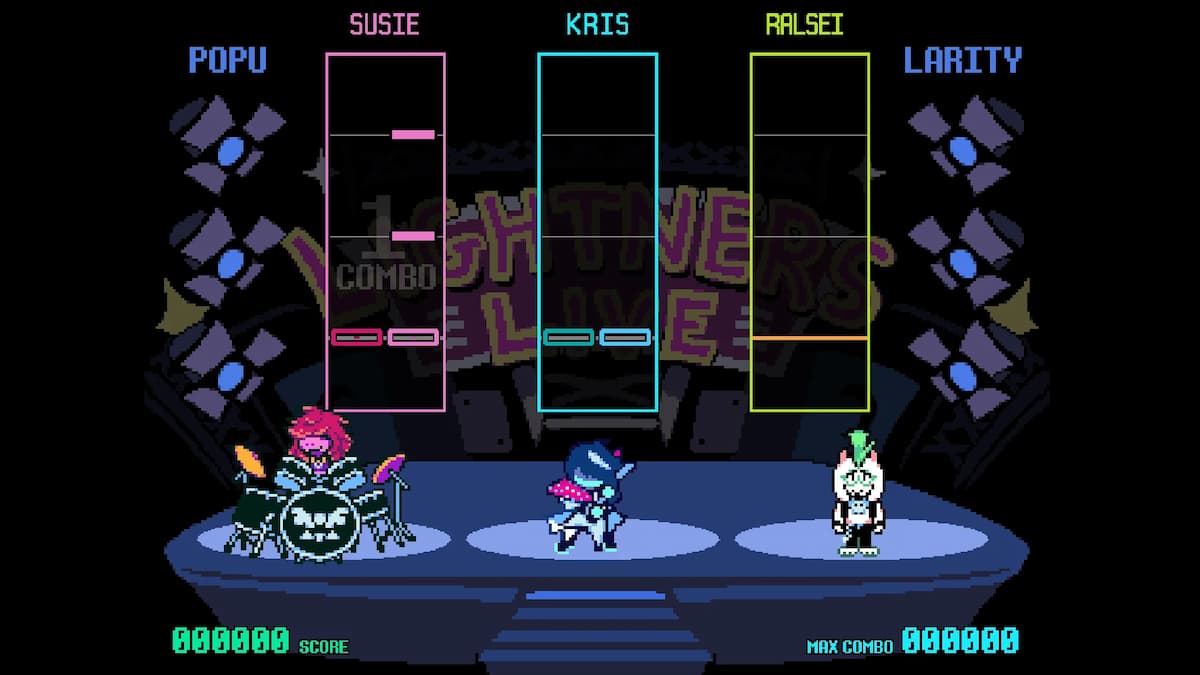 Deltarune Chapter 3 Guitar minigame
