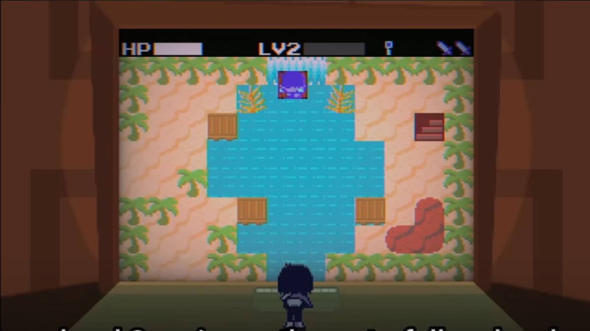 Deltarune Chapter 3 waterfall