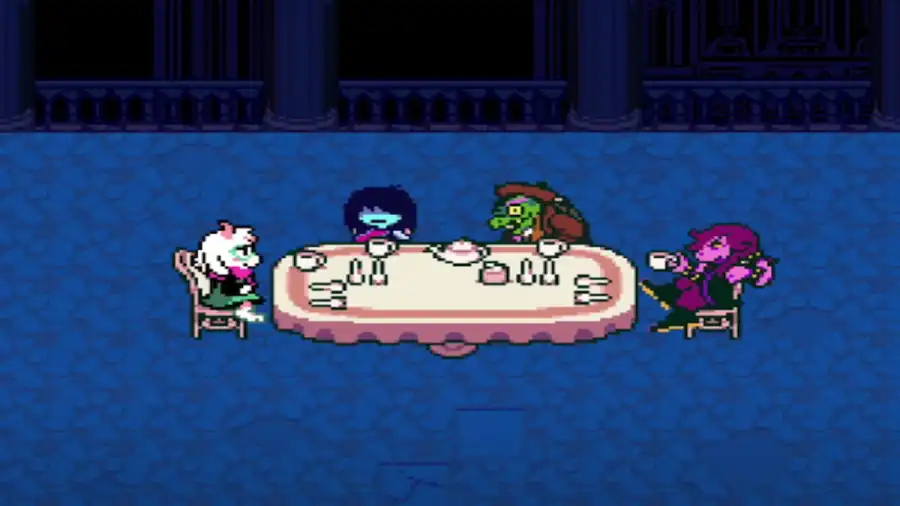 Delta Rune Chapter 4 Background Deltarune Chapter 4 Secret Boss Guide | Pro Game Guides