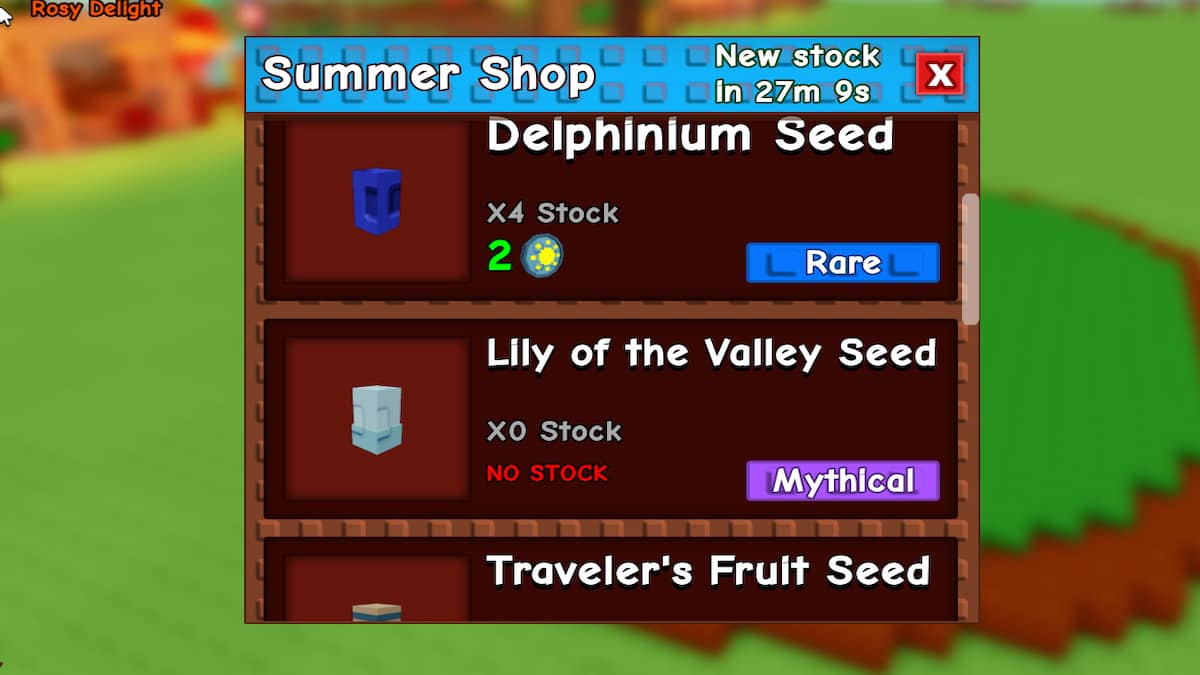 The Mega Summer Harvest Shop
