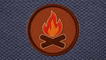A Badge in 99 Nights in The Forest