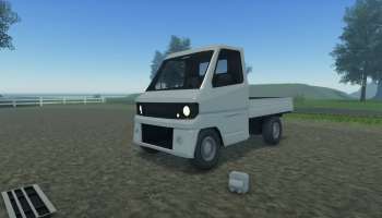 The Cabster Vehicle in A Dusty Trip