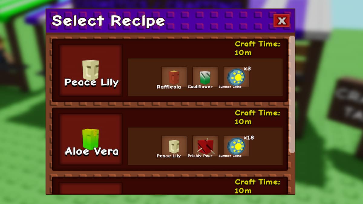 The new craftable seeds in Grow A Garden