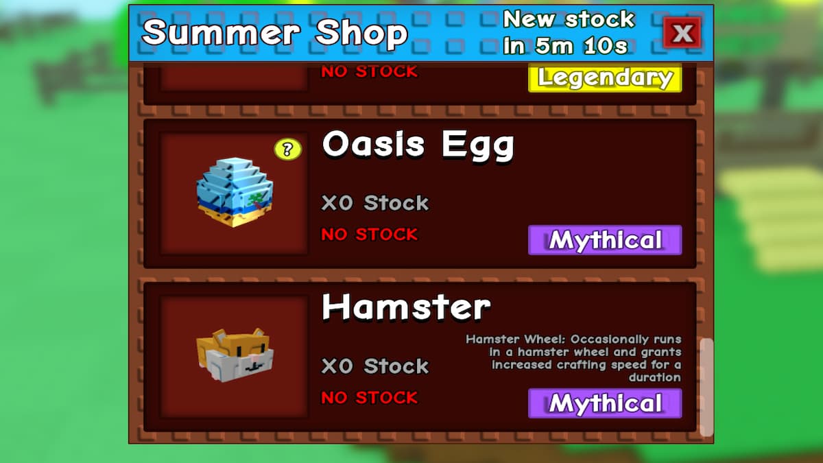 The hamster pet in grow a garden
