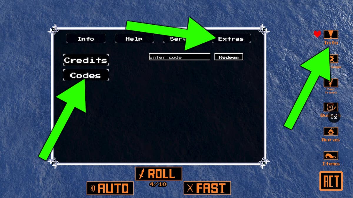 How to redeem Undertale RNG codes.