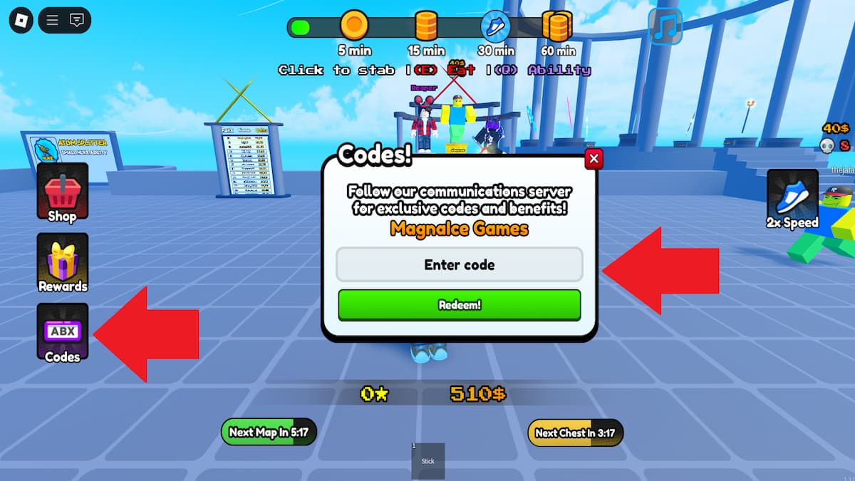 How to redeem Human BBQ codes