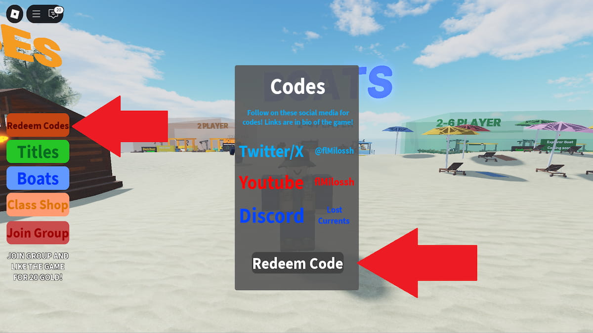 How to redeem Lost Currents codes