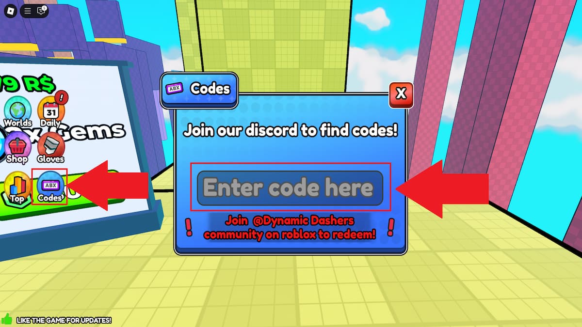 How to redeem [W12] Obby But You're A Parkour Master Codes